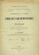 CONTRIBUTION A L'ETUDE DES ETHERS DE L'ACIDE METHYLPICRIQUE - THESE POUR L'OBTENTION DU DIPLOME DE PHARMACIEN SUPERIEUR. VILLEDIEU G.