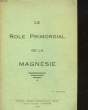LE ROLE PRIMORDIAL DE LA MAGNESIE. COLLECTIF