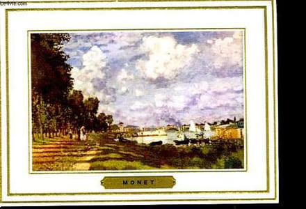 GRAVURE EN COULEURS - MONET