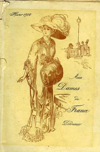 1 CATALOGUE - AUX DAMES DE FRANCE - BRODEAUX - HIVER 1910
