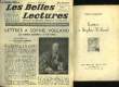 LETTRES A SOPHIE VOLLAND - LES BELLES LECTURES - 5° ANNEE - N°148. DIDEROT DENIS