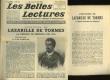 AVENTURES DE LAZARILLE DE TORMES - LES BELLES LECTURES - 4° ANNEE - N°139. HURTADO DE MENDOZA DIEGO