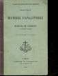 MACAULAY HISTOIRE D'ANGLETERRE - MORCEAUX CHOISIS DU PREMIER VOLUME. BOURDON ABBE