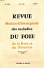 REVUE MEDICO-CHIRURGICALE DES MALADIES DU FOIE DE LA RATE ET DU PANCREAS - 39&deg; ANNEE - N&deg;2. COLLECTIF