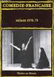 COMEDIE-FRANCAISE - N° 70 - SAISON 1978-79 - PHEDRE AU MARAIS. COLLECTIF