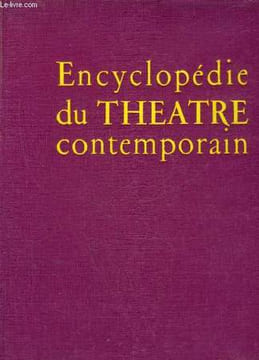 ENCYCLOPEDIE DU THEATRE CONTEMPORAIN - 2 TOMES. COLLECTIF