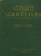 ANNUAIRE NATIONAL DE L'AGRICULTURE - 1932 - 1933. COLLECTIF