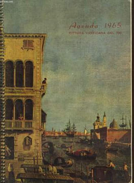 AGENDA 1965 - PITTURA VENEZIANA DEL 700 - I MIGLIORI AUGURI PER NATALE E PER IL NUOBO ANNO. COLLECTIF