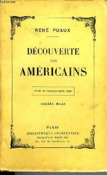 DECOUVERTE DES AMERICAINS. PUAUX René