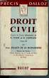 DROIT CIVIL Tome III. JULLIOT DE LA MORANDIERE Léon