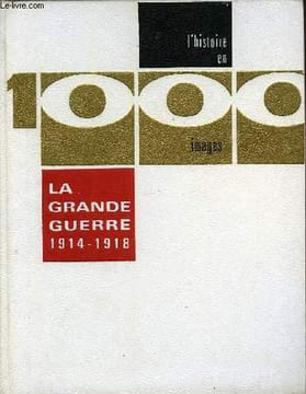 LA GRANDE GUERRE, 1914-1918, EN 1000 IMAGES. LIVIO Robin