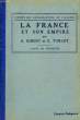LA FRANCE ET SON EMPIRE, CLASSE DE 1re. GIBERT A., TURLOT G.
