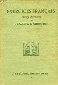 EXERCICES DE FRANCAIS, COURS SUPERIEUR