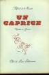 UN CAPRICE. MUSSET Alfred