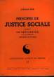 PRINCIPES DE JUSTICE SOCIALE, PRECEDES DE: UN PRECURSEUR: A. SPIR. SPIR AFRICAN