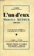 L'UN D'EUX, MAURICE RETOUR, 1889-1915. BARON L.