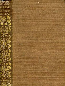 THE NATURAL HISTORY OF SELBORNE. WHITE REV. GILBERT