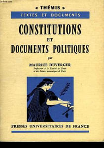 CONSTITUTIONS ET DOCUMENTS POLITIQUES