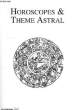 HOROSCOPES & THEME ASTRAL. COLLECTIF