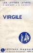 VIRGILE, CHAPITRES XII ET XIV DES 'LETTRES LATINES'. VIRGILE, Par R. MORISSET, G. THEVENOT