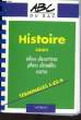 HISTOIRE, COURS, TERMINALES L, ES, S. CHAPELLE PIERRE, GELY GILBERT