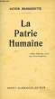 LA PATRIE HUMAINE. MARGUERITTE VICTOR