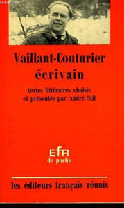 VAILLANT-COUTURIER, ECRIVAIN