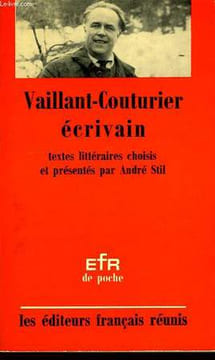 VAILLANT-COUTURIER, ECRIVAIN. VAILLANT-COUTURIER Paul, Par A. STIL