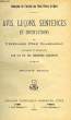 AVIS, LECONS, SENTENCES ET INSTRUCTIONS DU VENERABLE PERE CHAMPAGNAT. CHAMPAGNAT VEN. PERE