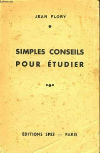 SIMPLES CONSEILS POUR ETUDIER