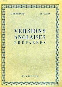 VERSIONS ANGLAISES PREPAREES, CLASSES DE 3e ET 2e
