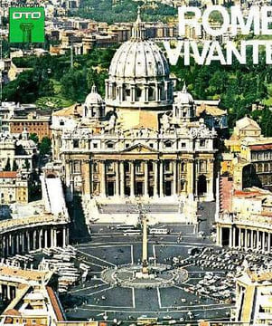 ROME VIVANTE, GUIDE-SOUVENIR DE LA VILLE ETERNELLE. CARTOCCI GALUCO