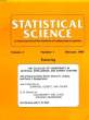 STATISTICAL SCIENCE, A REVIEW JOURNAL OF THE INSTITUTE OF MATHEMATICAL STATISTICS, VOL. 2, N° 1, FEB. 1987. COLLECTIF