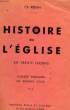 HISTOIRE DE L'EGLISE EN TRENTE LECONS, CLASSES PIMAIRES, 2nd CYCLE. ROLIN Ch.