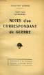 1939-1940, LE SUICIDE, NOTES D'UN CORRESPONDANT DE GUERRE. LEFEBVRE JACQUES-HENRI