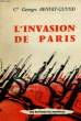 L'INVASION DE PARIS (1940-1944), CHOSES VUES SOUS L'OCCUPATION. BENOIT-GUYOD Ct GEORGES