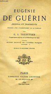 EUGENIE DE GUERIN, JOURNAL ET FRAGMENTS