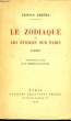 LE ZODIAQUE OU LES ETOILES SUR PARIS, POEMES. DEREME TRISTAN