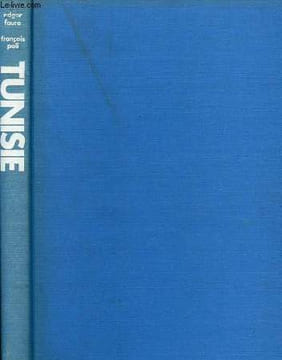 TUNISIE, HERITIERE DE CARTHAGE. FAURE EDGAR, POLI FRANCOIS, DURAZZO MICHELANGELO