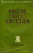 PROCHE ORIENT CHRETIEN, JERUSALEM, TOME XXIV, FASC. III-IV, 1974. COLLECTIF