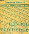 MISSION CHRETIENNE, N° 222, JANV. 1978, COMPRENDRE VATICAN II. COLLECTIF