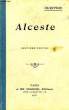 ALCESTE. EURIPIDE, Par L'ABBE QUENTIER