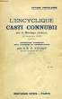 L'ENCYCLIQUE CASTI CONNUBII SUR LE MARIAGE CHRETIEN, 31 DEC. 1930. PIE XI
