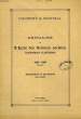 UNIVERSITE DE MONTREAL, ANNUAIRE DE L'ECOLE DES SCIENCES SOCIALES, ECONOMIQUES ET POLITIQUES, 6e ANNEE, 1925-26. COLLECTIF