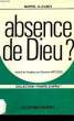 ABSENCE DE DIEU ?. ARCY MARTIN-C. D'