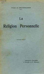 LA RELIGION PERSONNELLE
