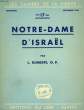 LES CAHIERS DE LA VIERGE, 17, SEPT. 1936, NOTRE-DAME D'ISRAEL. DUMESTE L., O. P.