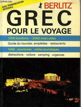 BERLITZ, GREC POUR LE VOYAGE. COLLECTIF