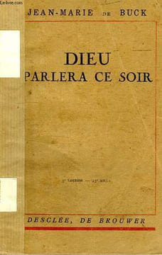 DIEU PARLERA CE SOIR. BUCK J.M. de
