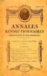 ANNALES REVOLUTIONNAIRES, ORGANE DE LA SOCIETE DES ETUDES ROBESPIERRISTES, 14e ANNEE, N° 4, JUILLET-AOUT 1922. COLLECTIF